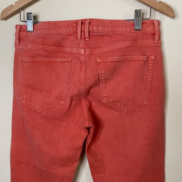 Madewell Womens Low Rise Skinny Skinny Jeans in Orange Size 27 - Picture 5 of 13